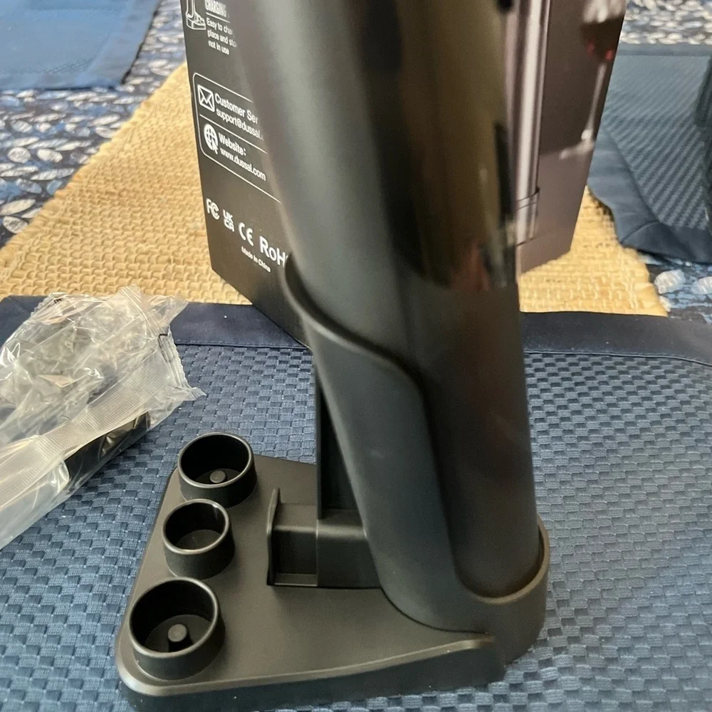 Dussal Black Electric Wine Opener Set